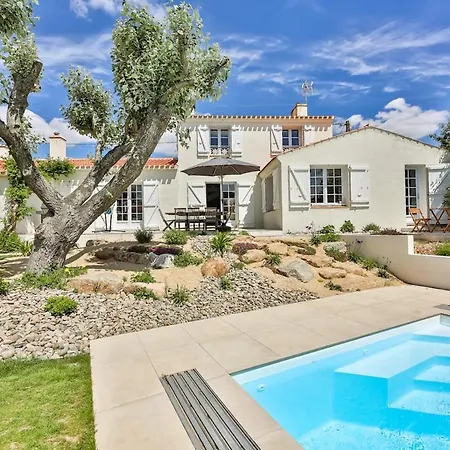 Grande Maison De Famille Avec Piscine Proche Vila Saint-Hilaire-de-Riez